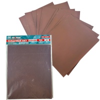 Наждачная бумага P 80, 230x280 мм, 10 листов, бумажная основа, "MAXIMUM" MX 11267